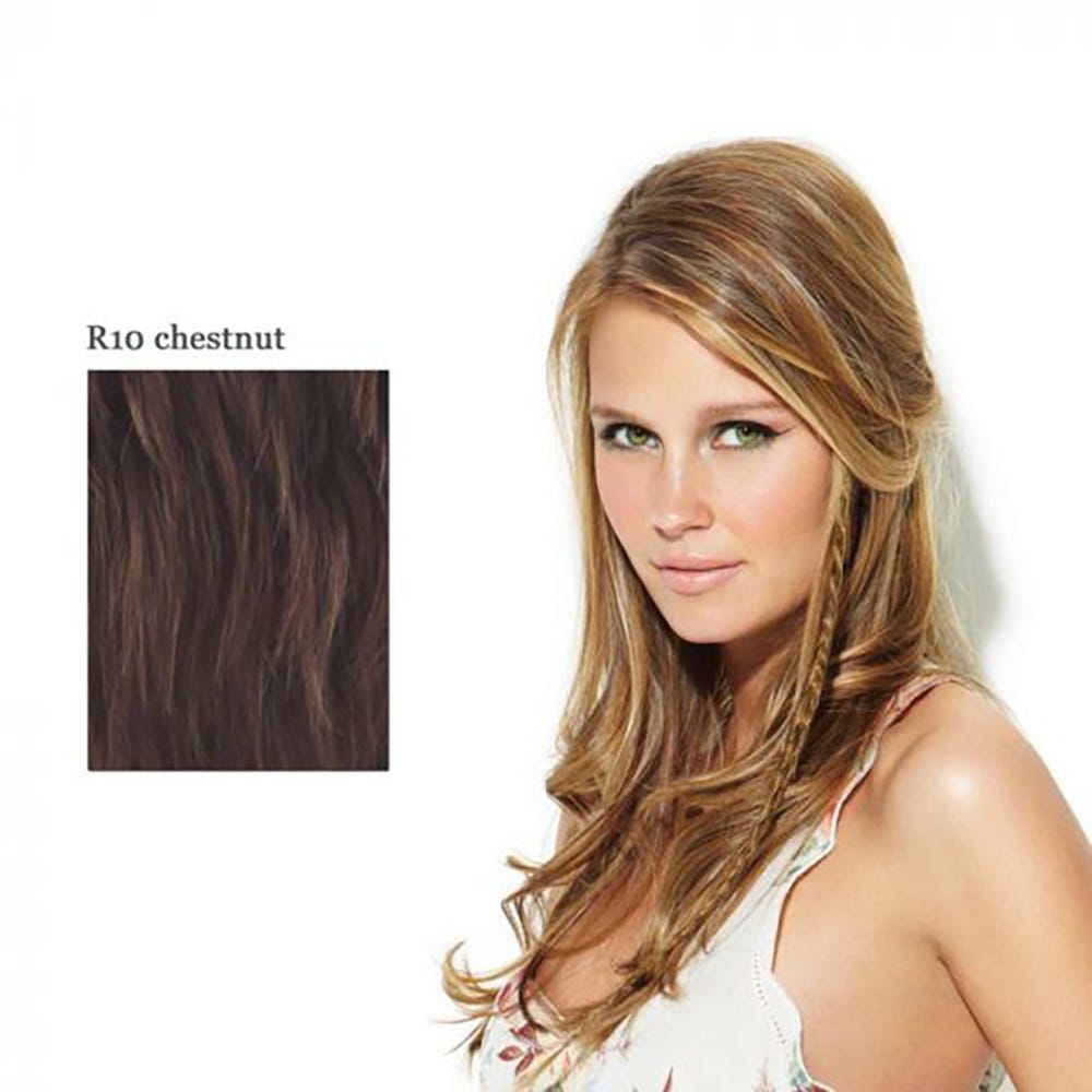 Great Lengths Clip-In Long Braid R10 chestnut