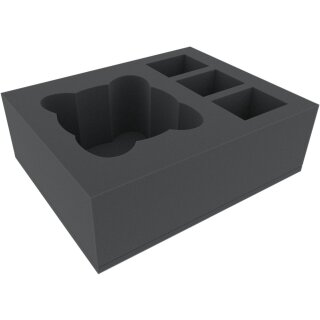 Feldherr 110 mm Full-Size Schaumstoffeinlage mit 4 Fächern
