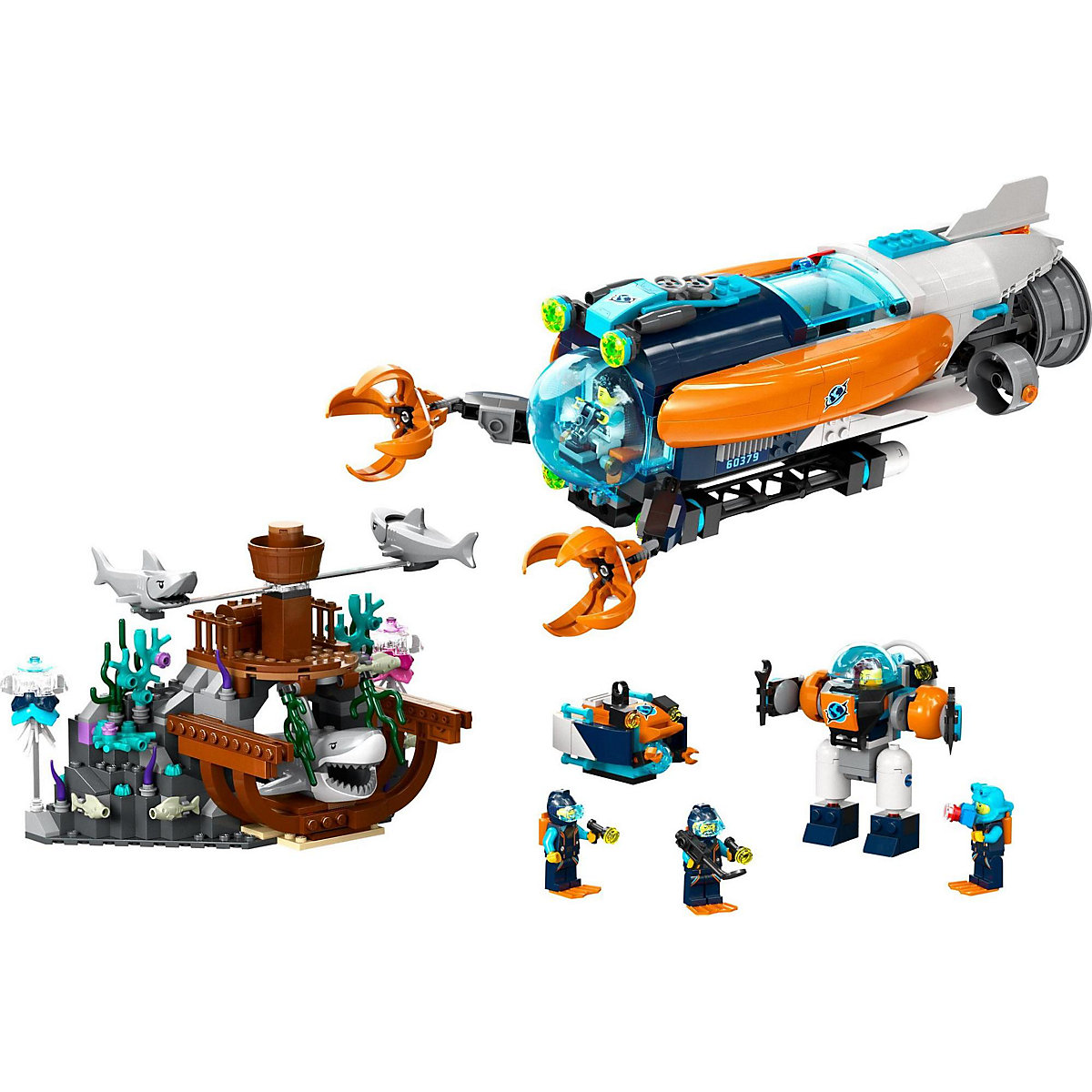 LEGO® City 60379 Forscher-U-Boot