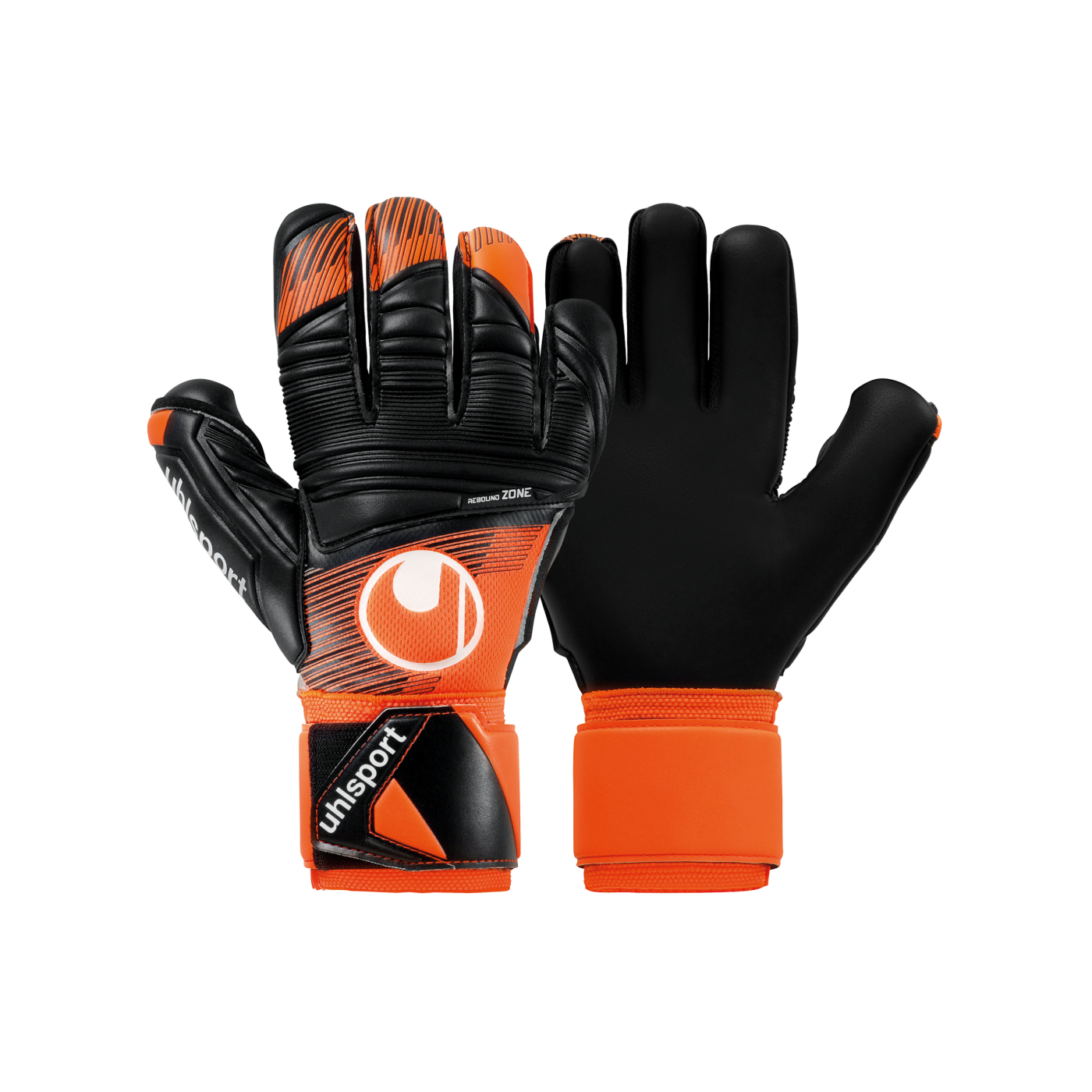 Uhlsport Super Resist+ HN TW-Handschuhe Orange Schwarz F01