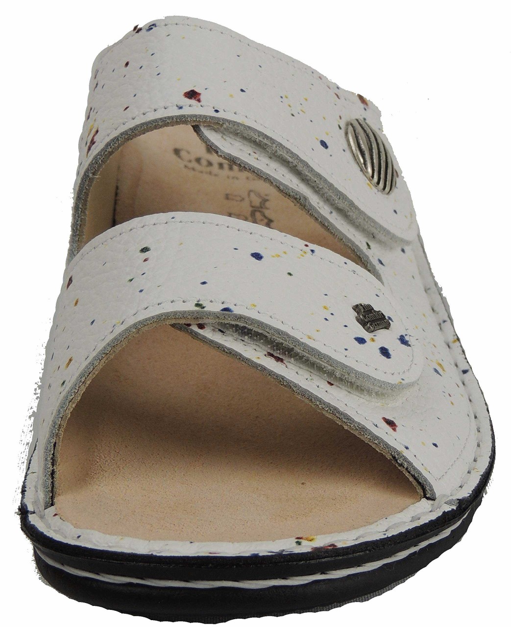 FINN COMFORT Pantoletten weiss