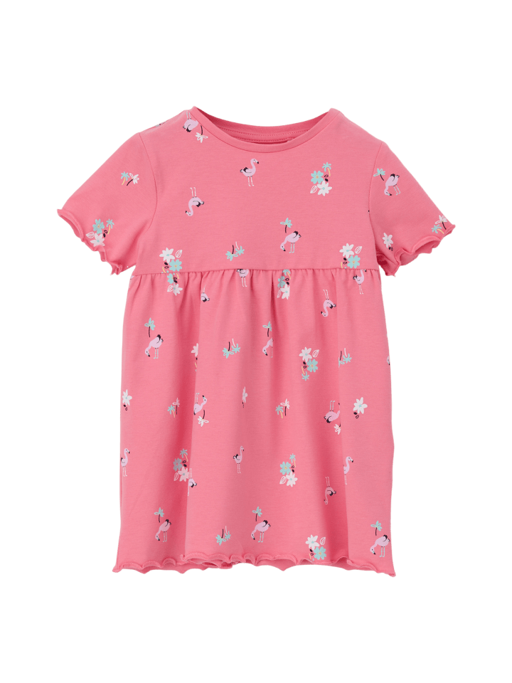 s.Oliver Kleid kurz in Pink günstig kaufen