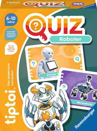 tiptoi® Quiz Roboter - Lernspiel ab 6 Jahren