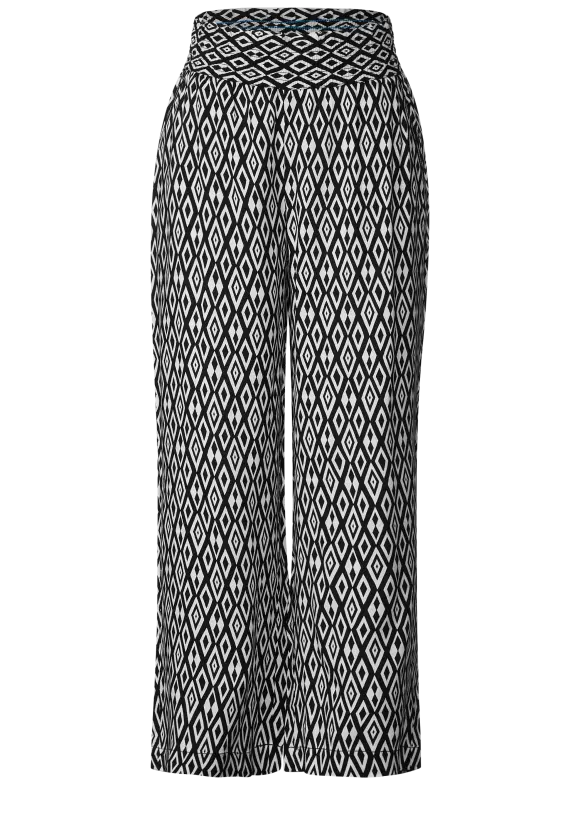 Street One Loose Fit Hose mit Print