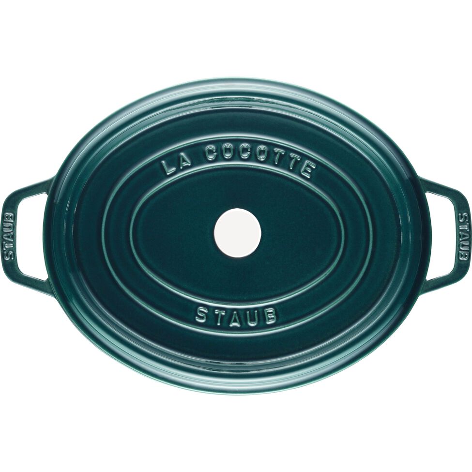 Cocotte 31 cm, oval, La-Mer, Gusseisen