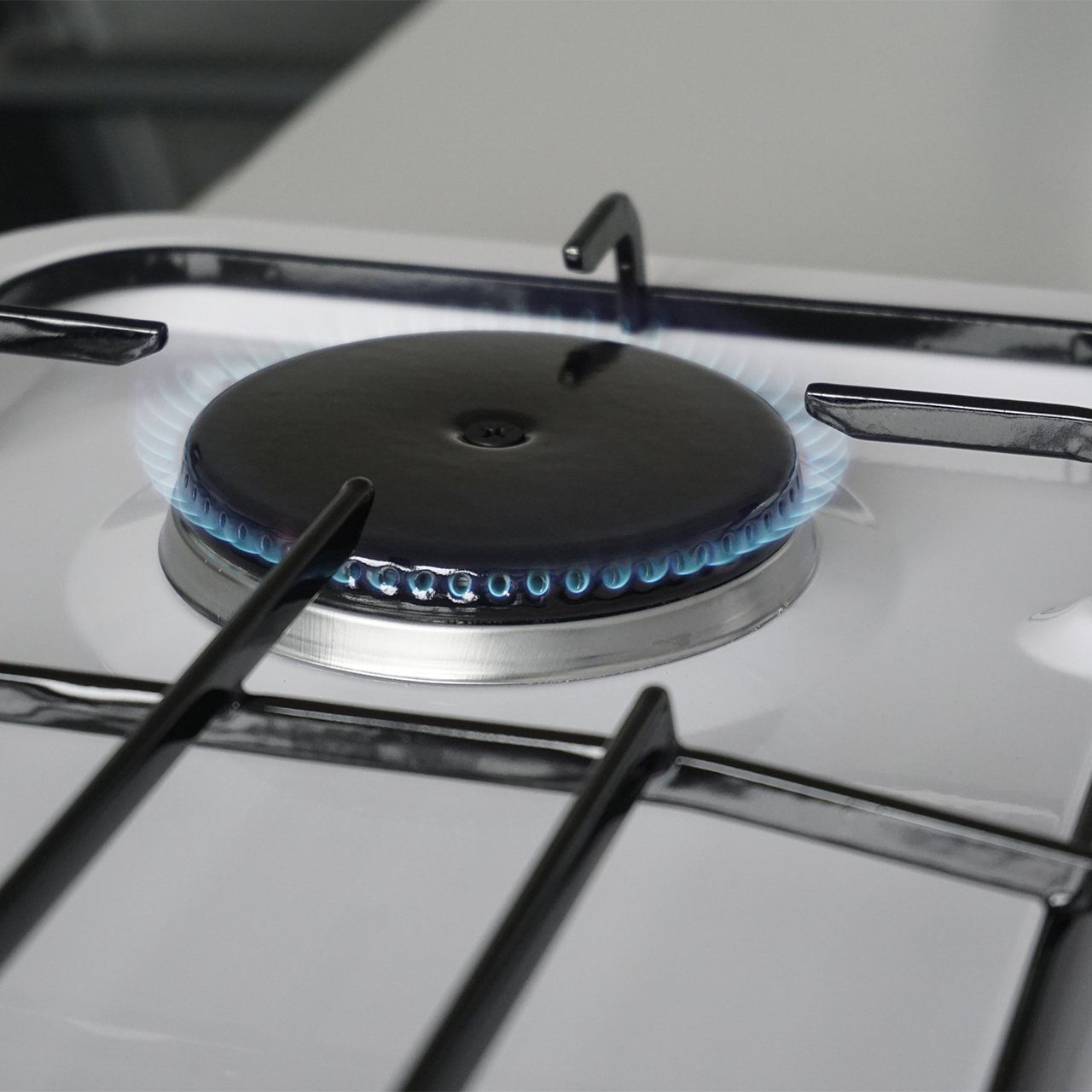 BlueCraft Gaskocher, (für Propan-Gasflasche Gas-Kochfeld), Campingkocher 4-flammig, Gasherd 50 mbar