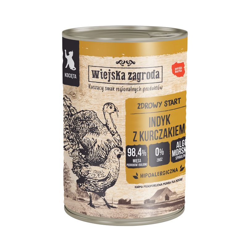 Wiejska Zagroda Cat 12 x 400 g zu TOP-Preisen