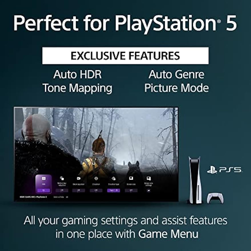 Sony 98 Inch 4K Ultra HD TV X90L Series: BRAVIA XR Full Array LED Smart Google TV with Dolby Vision HDR and Exclusive Features for The Playstation® 5 XR98X90L- 2023 Model