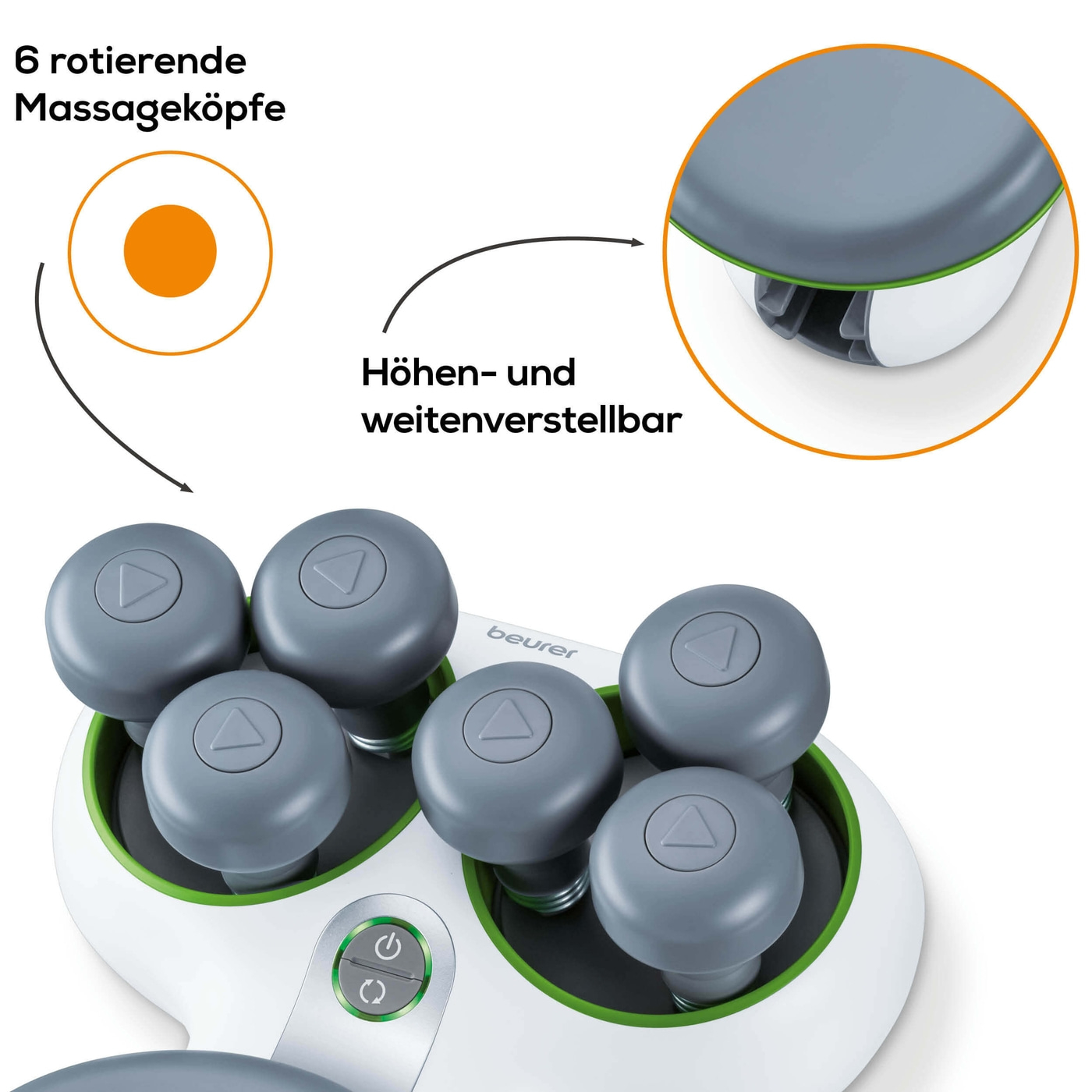 Beurer Achillessehnen-Massagegerät FM 200 Achillomed®-Durchblutungsfördernde Druckmassage mit dem Achillessehnenmassagegerät