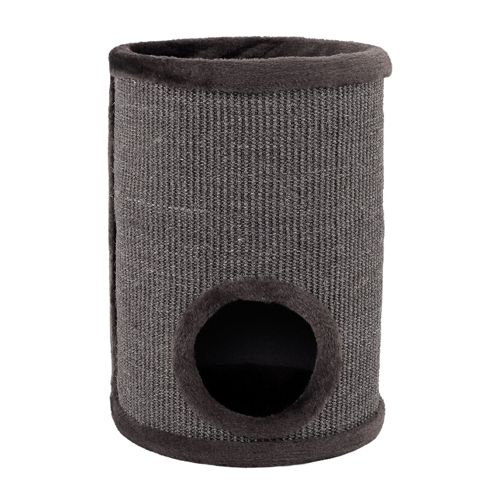 Lionto Kratztonnen Lionto 50cm Kratztonne mit Sisal grau