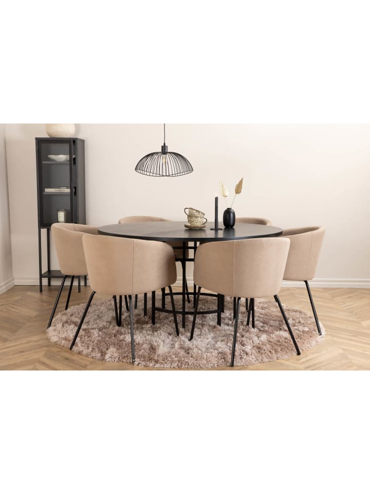 ebuy24 Essgruppe Copenhagen 1 Khaki 140 x 140 cm günstig kaufen onesize