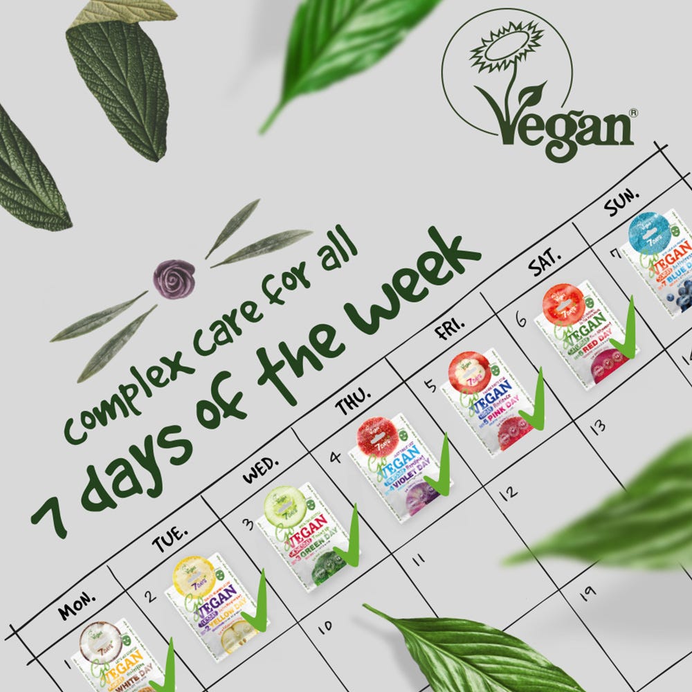 7Days Salad Sheet Mask Mittwoch 25 ml