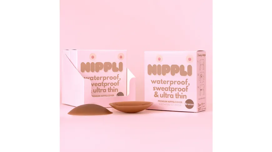NIPPLI Nippelcover Bronze selbsthaftend