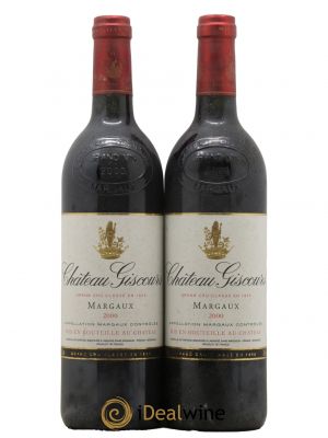 Château Giscours 3ème Grand Cru Classé  2000 - Lot de 2 Bouteilles