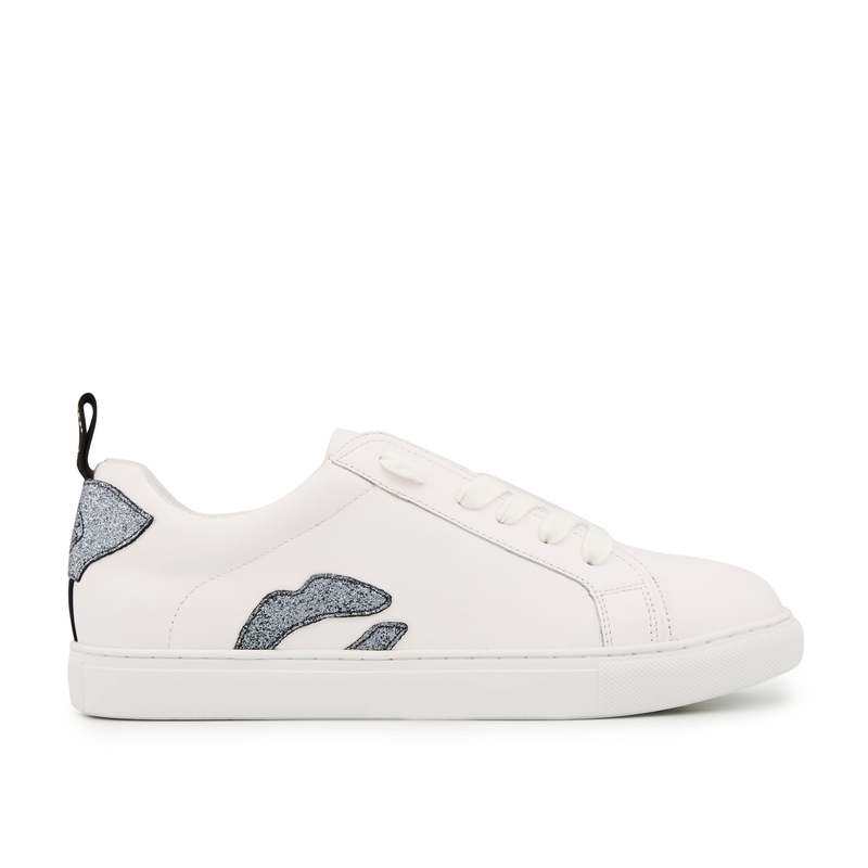 Baskets en cuir Betty glitter gun