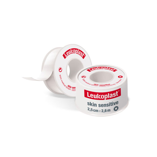 LEUKOPLAST Skin Sensitive 2,5 cmx2,6 m m.Schutzr.  1 St  Pflaster