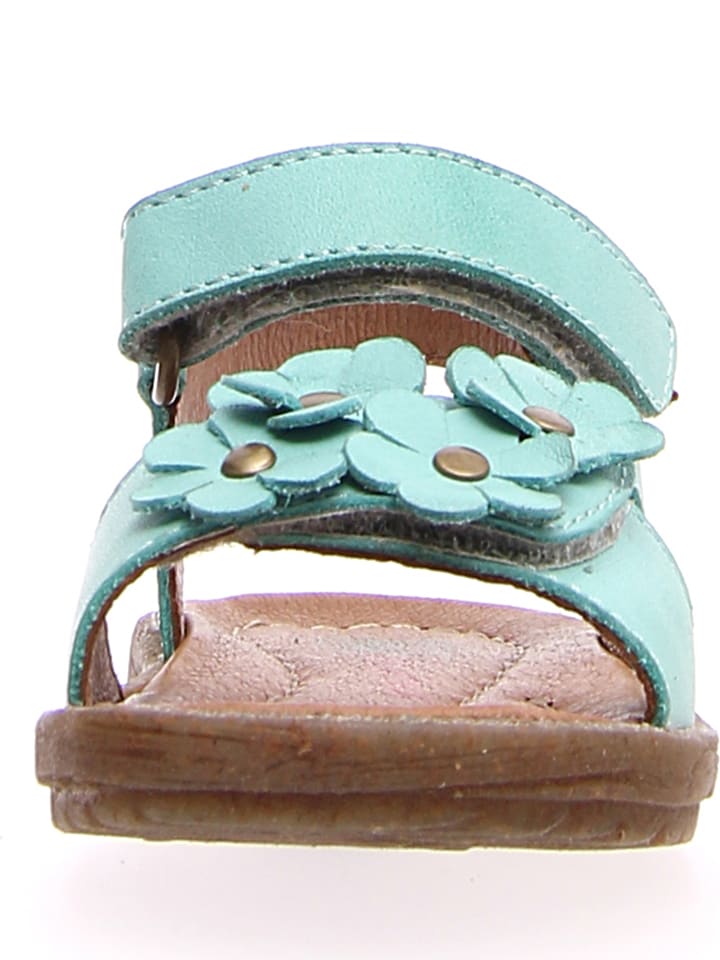 Naturino Leder-Sandalen in Türkis günstig kaufen