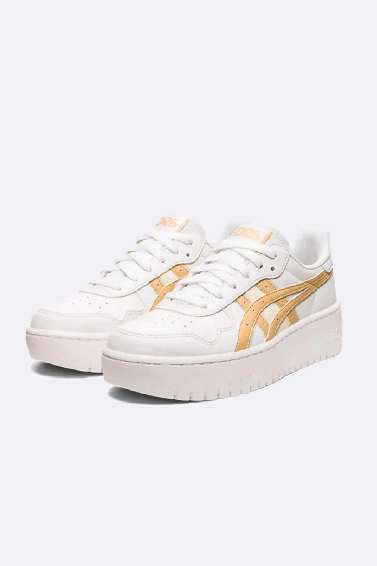 Asics  Damen / Mädchen WHITE/DUNE Sneaker