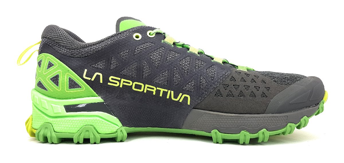 La Sportiva Bushido II 36S917724 Grau metal/flash green