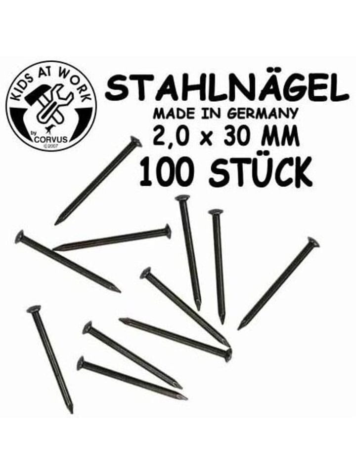 Corvus Stahlnägel 2,0 x 30 mm für Kinder in schwarz günstig kaufen onesize
