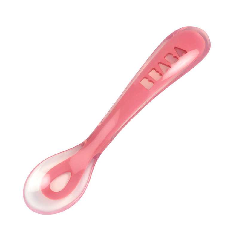 Coffret repas compartimenté 2 pièces rose Beaba