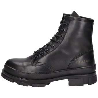 Replay Vega Schnür Boots in schwarz