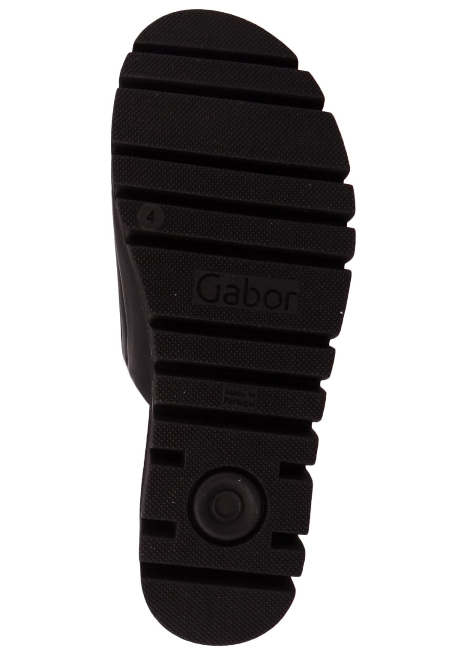 GABOR Klassische Sandalen schwarz