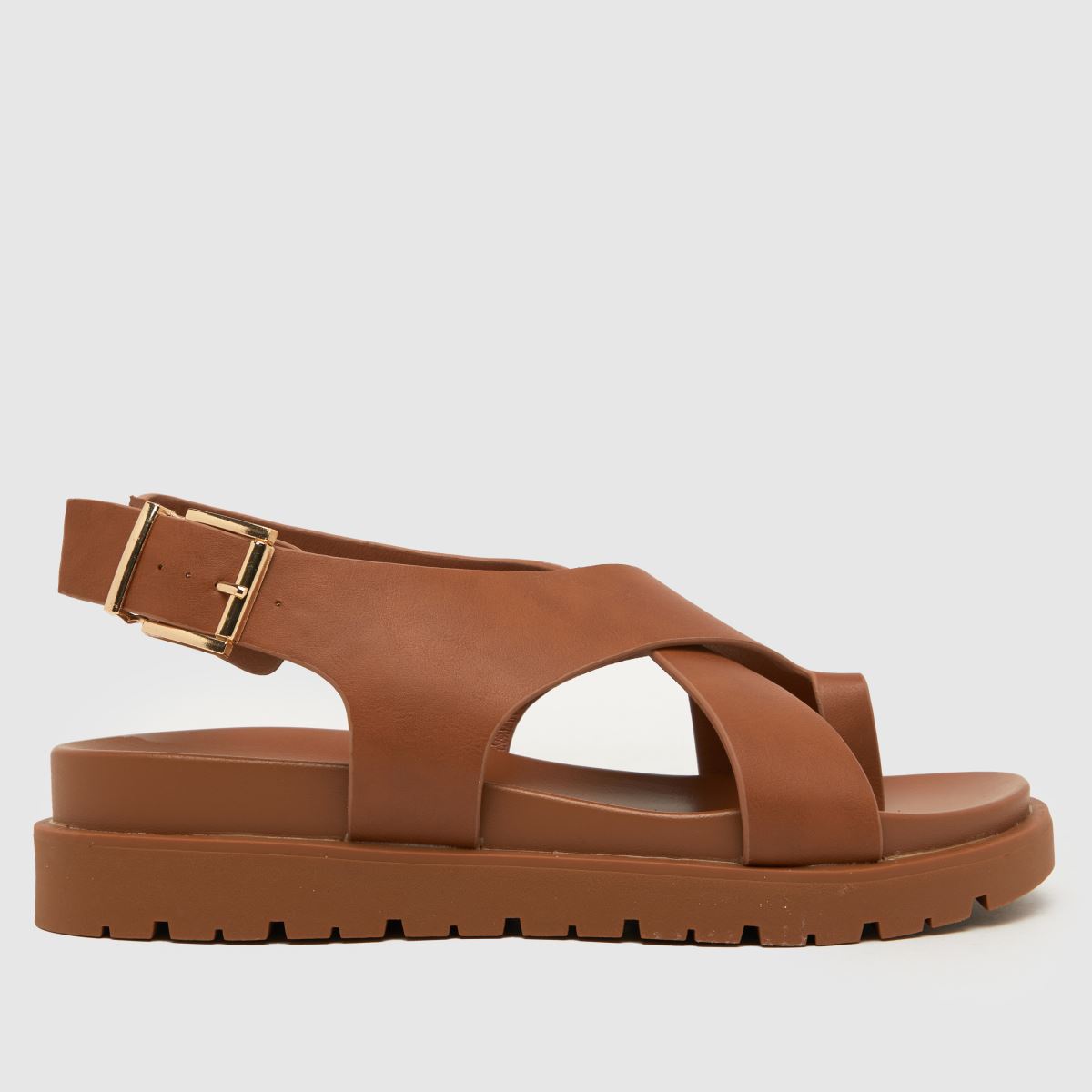 Thora sandaler i brunt