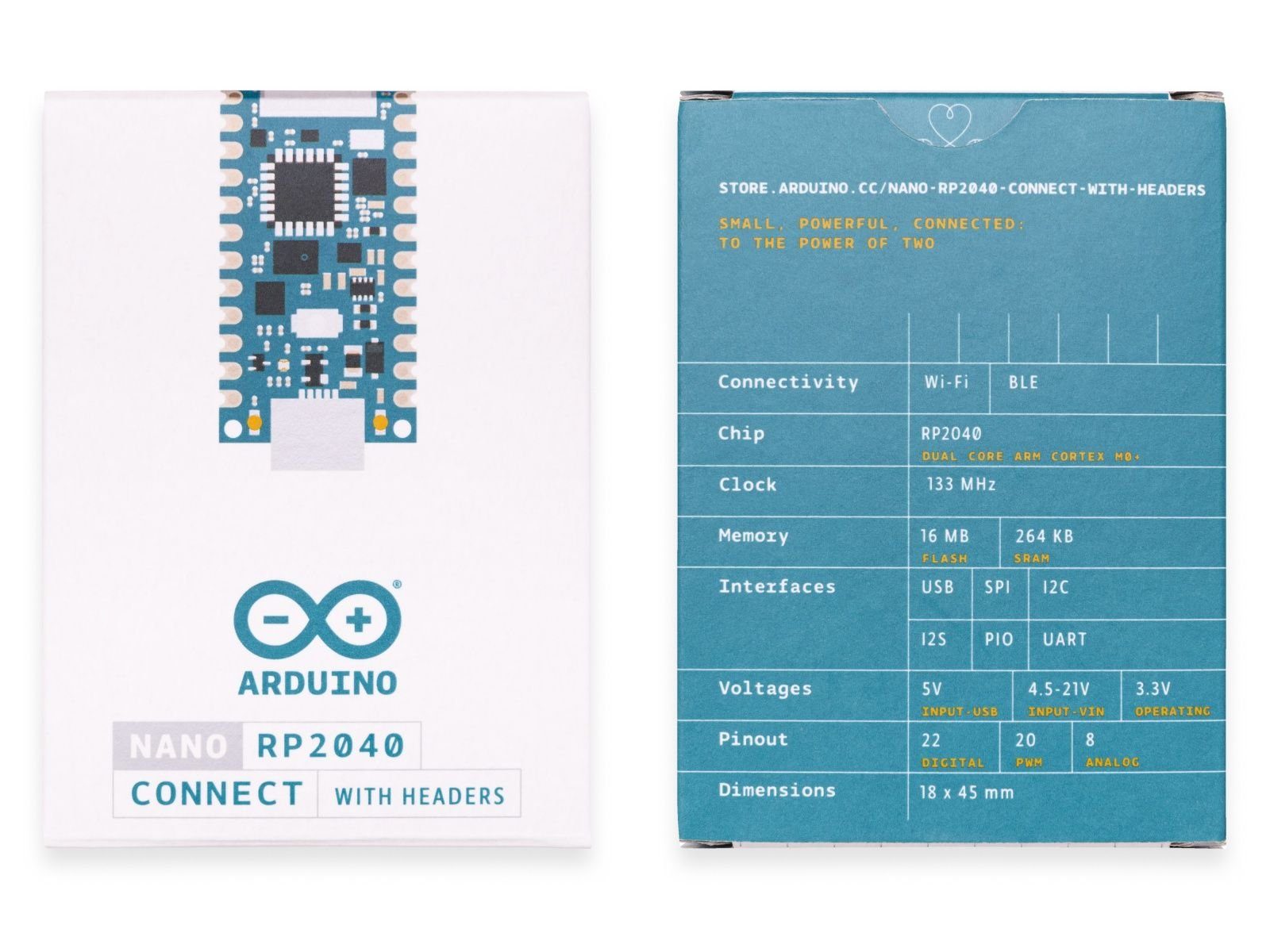Arduino ARDUINO ® Board NANO RP2040 CONNECT without Mini-PC