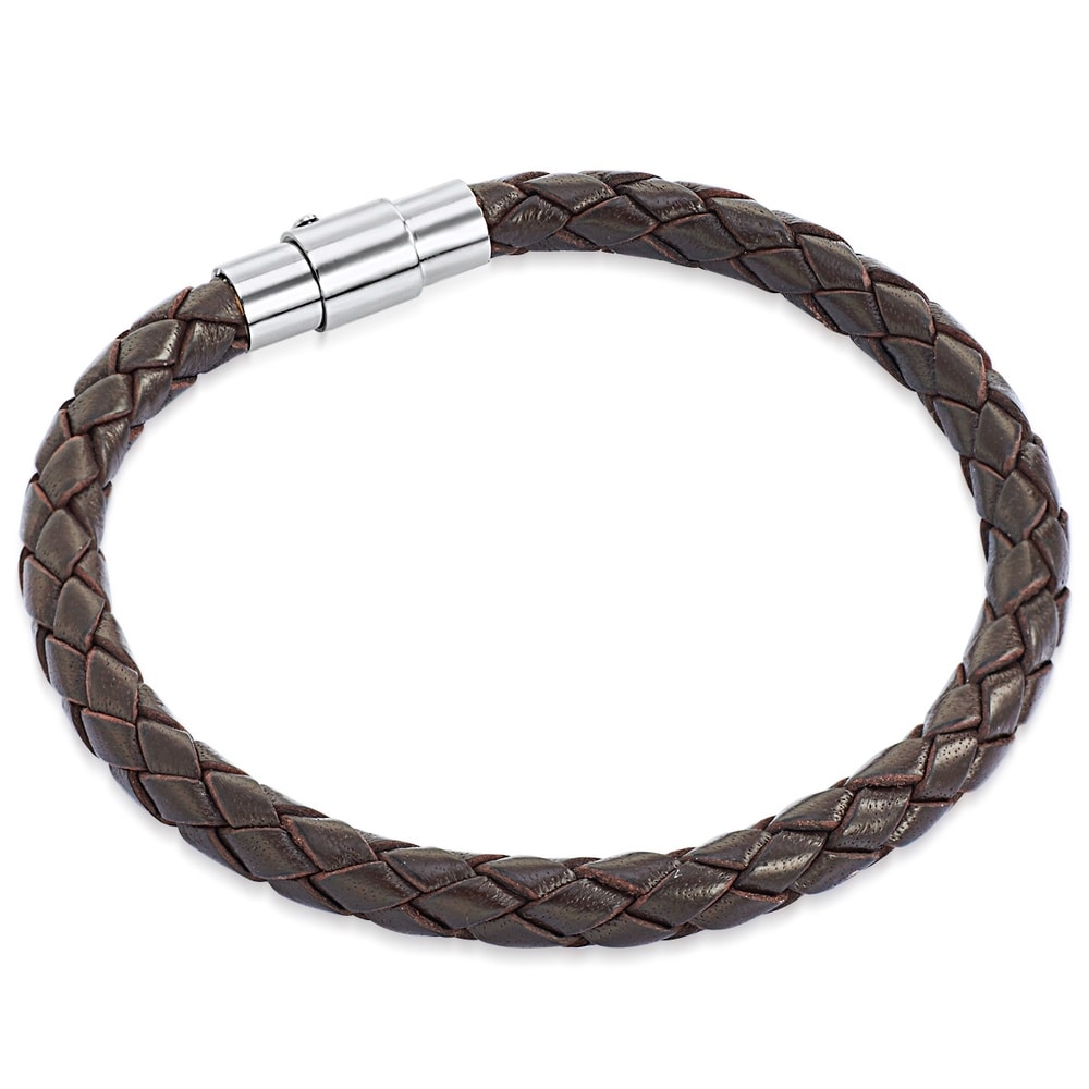 Rafaela Donata Bracelet cuir nappa Cuir véritable en Marron Bracelet