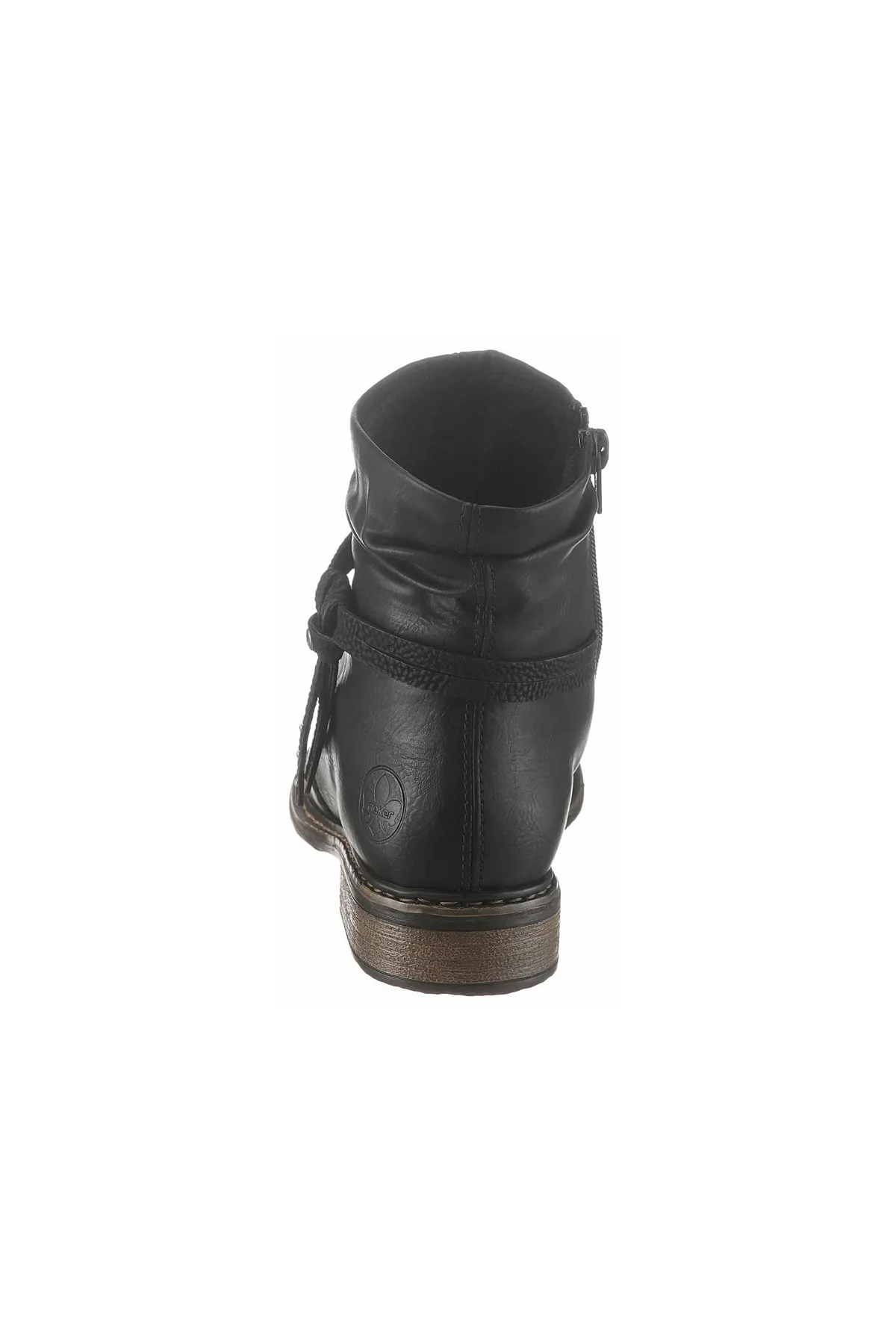 Rieker  Stiefelette - Schwarz - Flacher Absatz