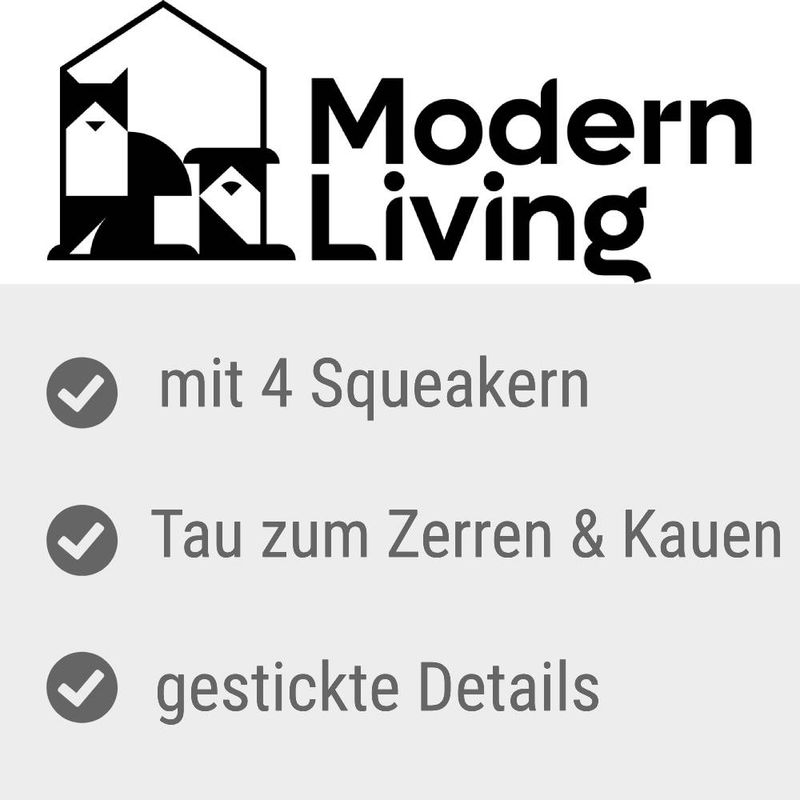 Modern Living Hundespielzeug Mombasa Giraffe