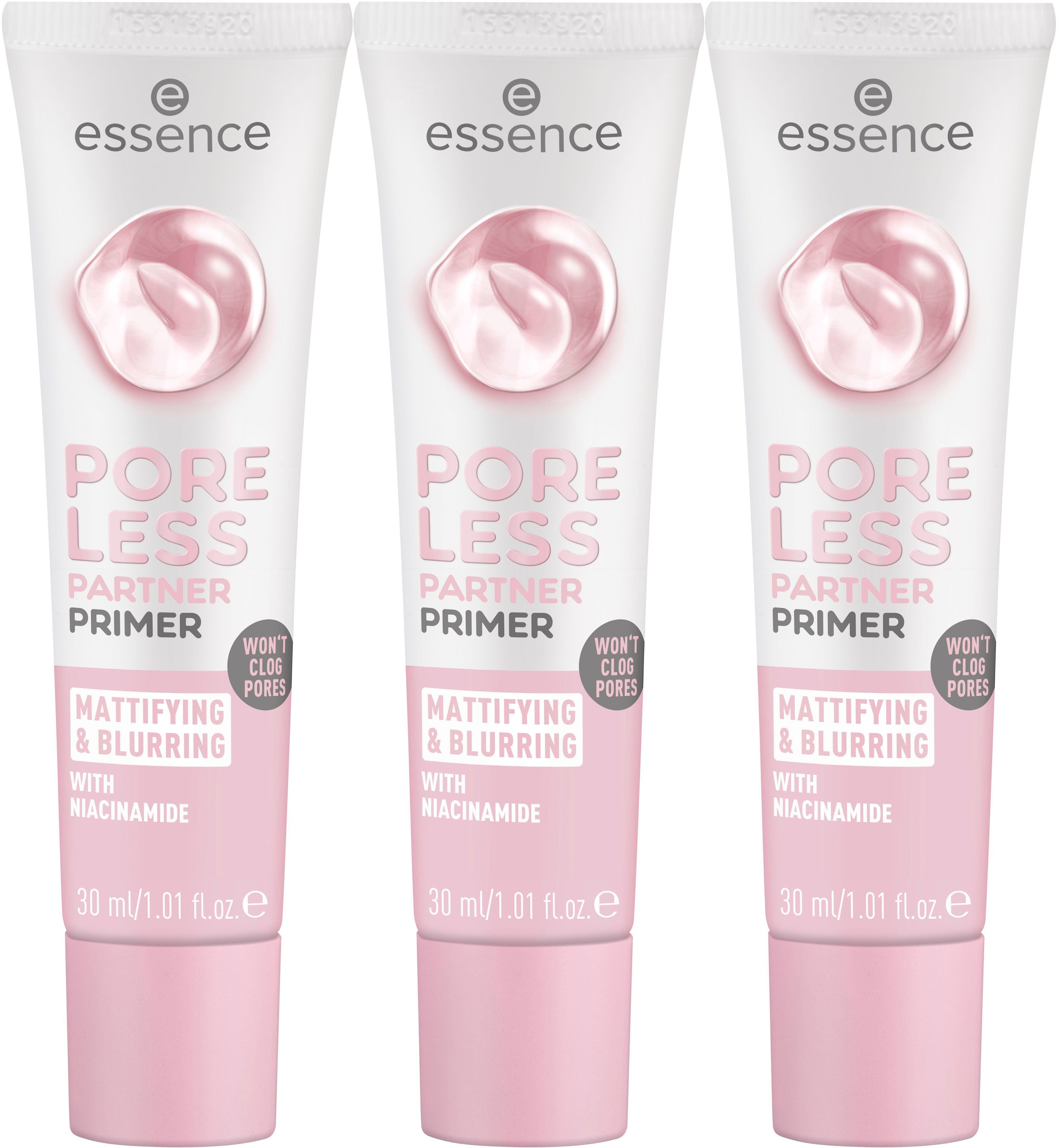Essence Primer PORELESS PARTNER PRIMER, 3-tlg.