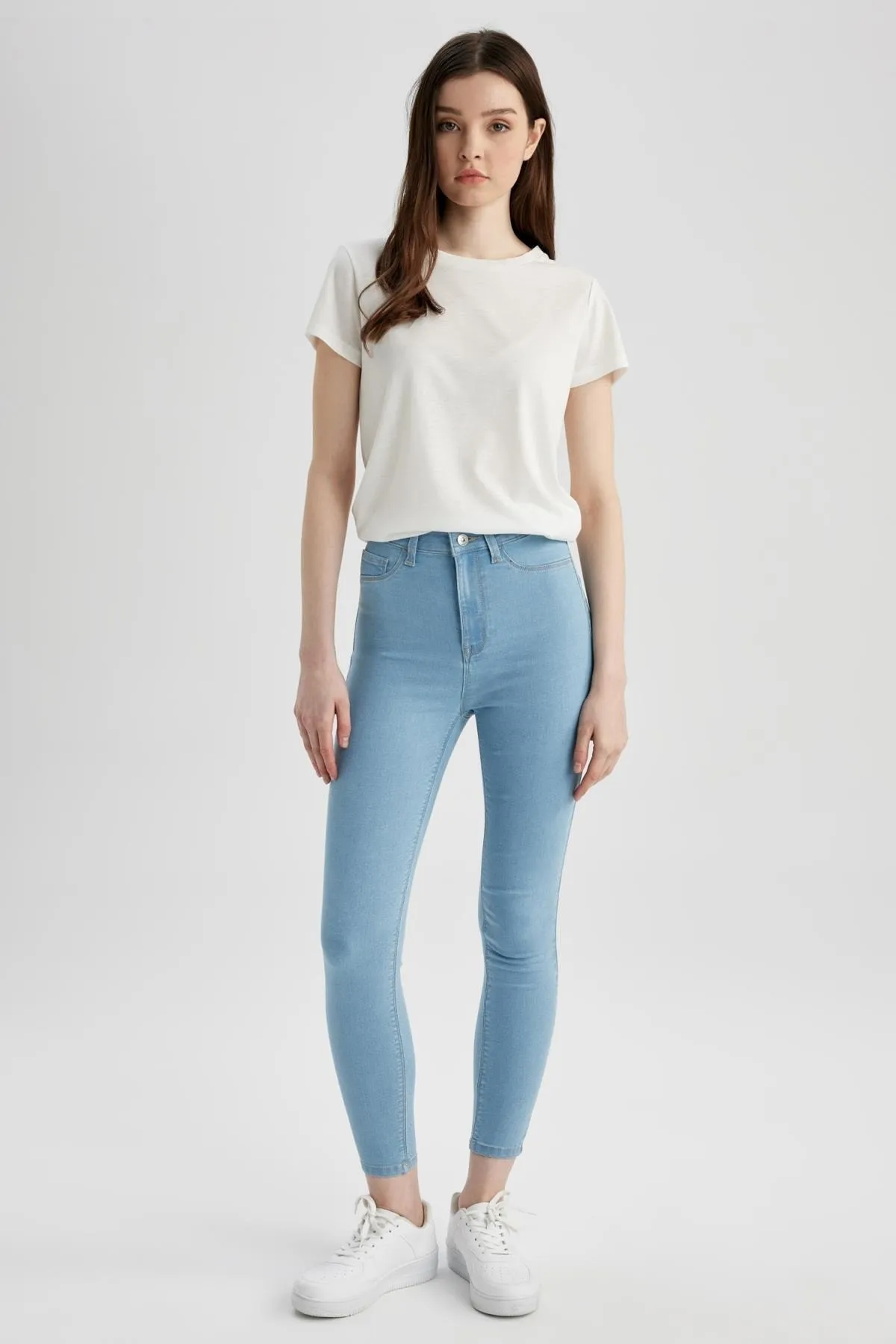 DeFacto  Super Skinny Jegging Fit Jeanshose mit hoher Taille
