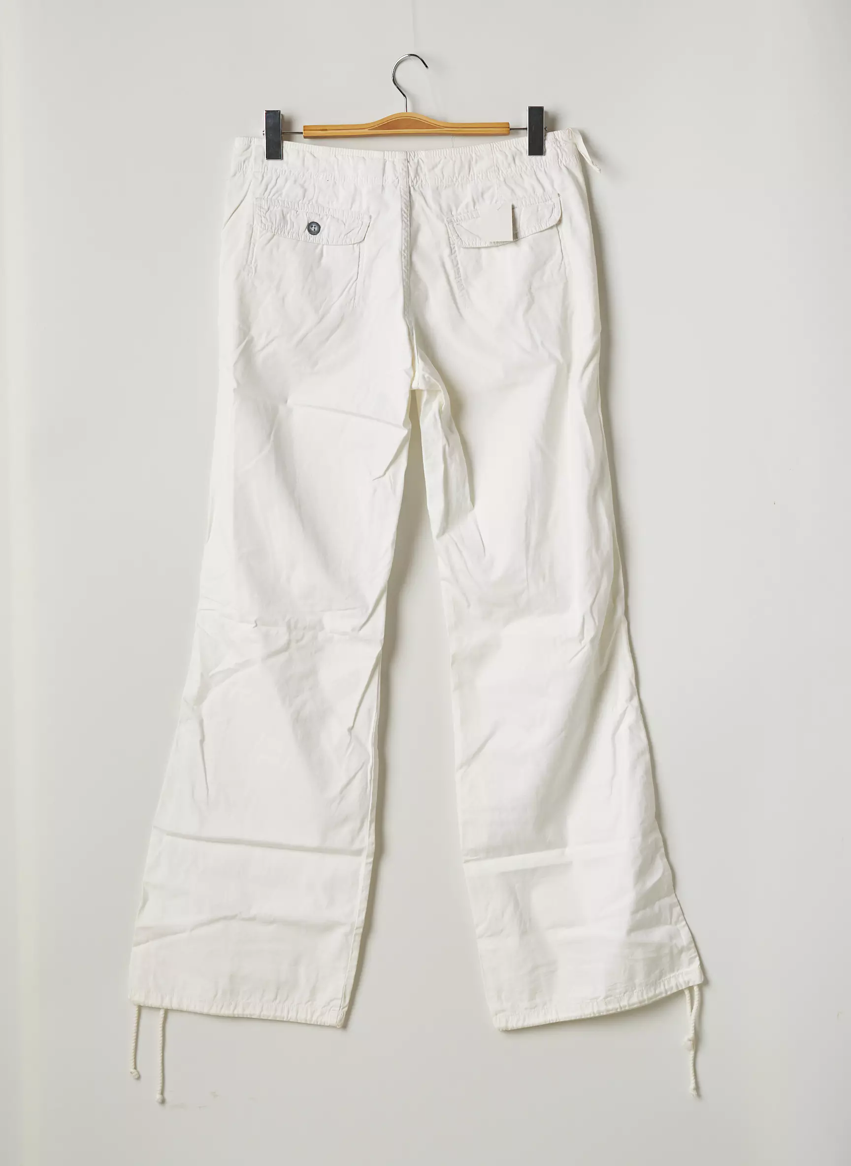 Aem Kei Pantalons Larges Femme couleur blanc