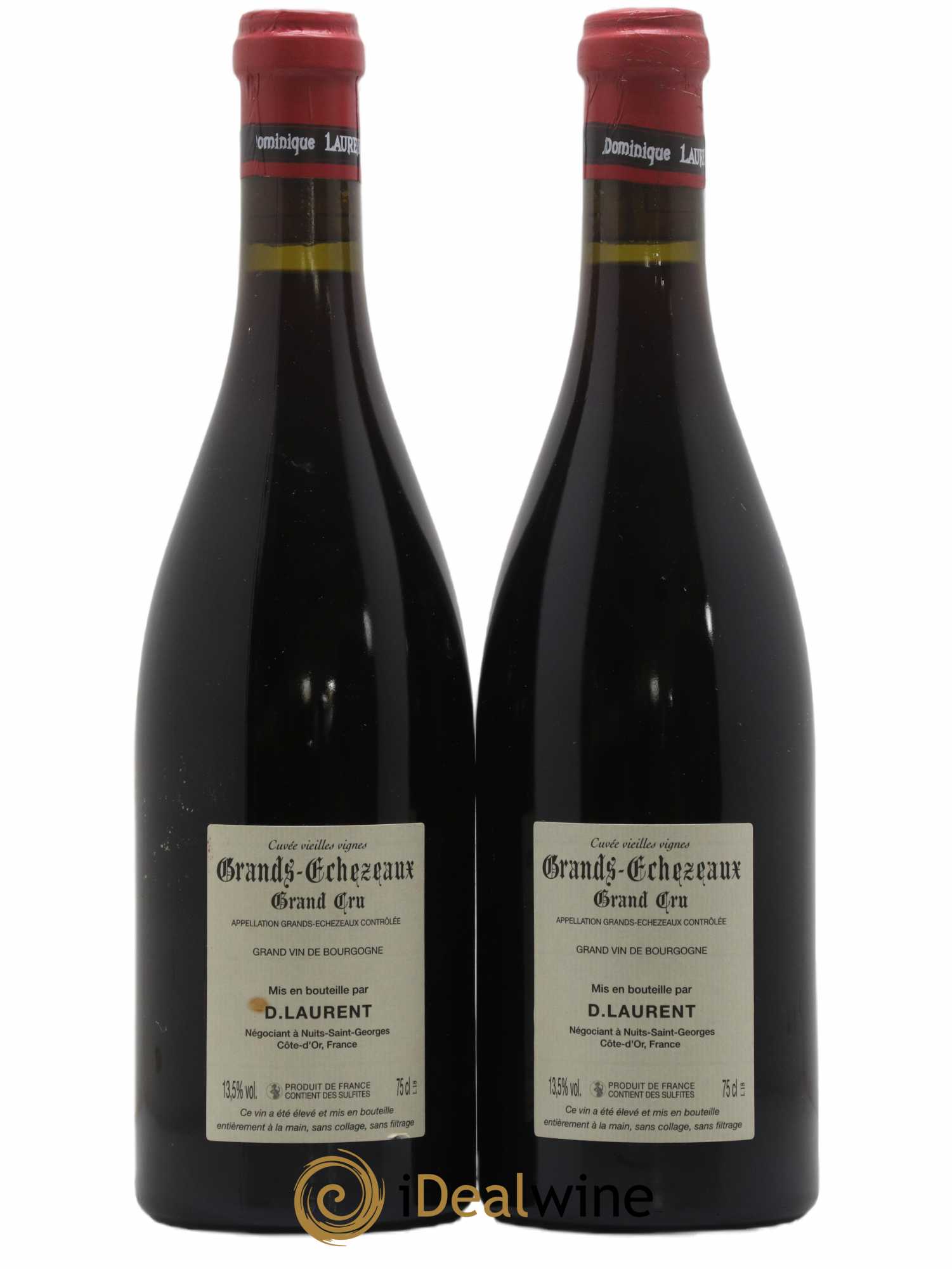 Grands-Echezeaux Grand Cru Dominique Laurent Grande Cuvée Vieilles Vignes 2009 - Lot de 2 Bouteilles