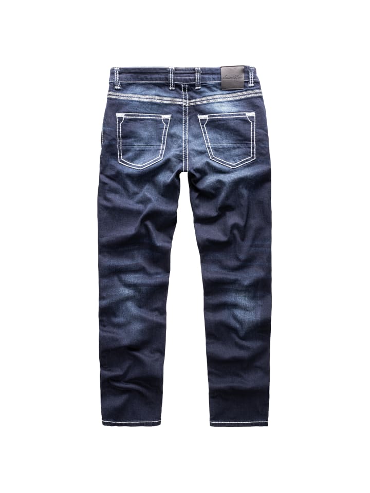 Amaci&Sons Jeans Regular Slim Raleigh in Dunkelblau günstig kaufen