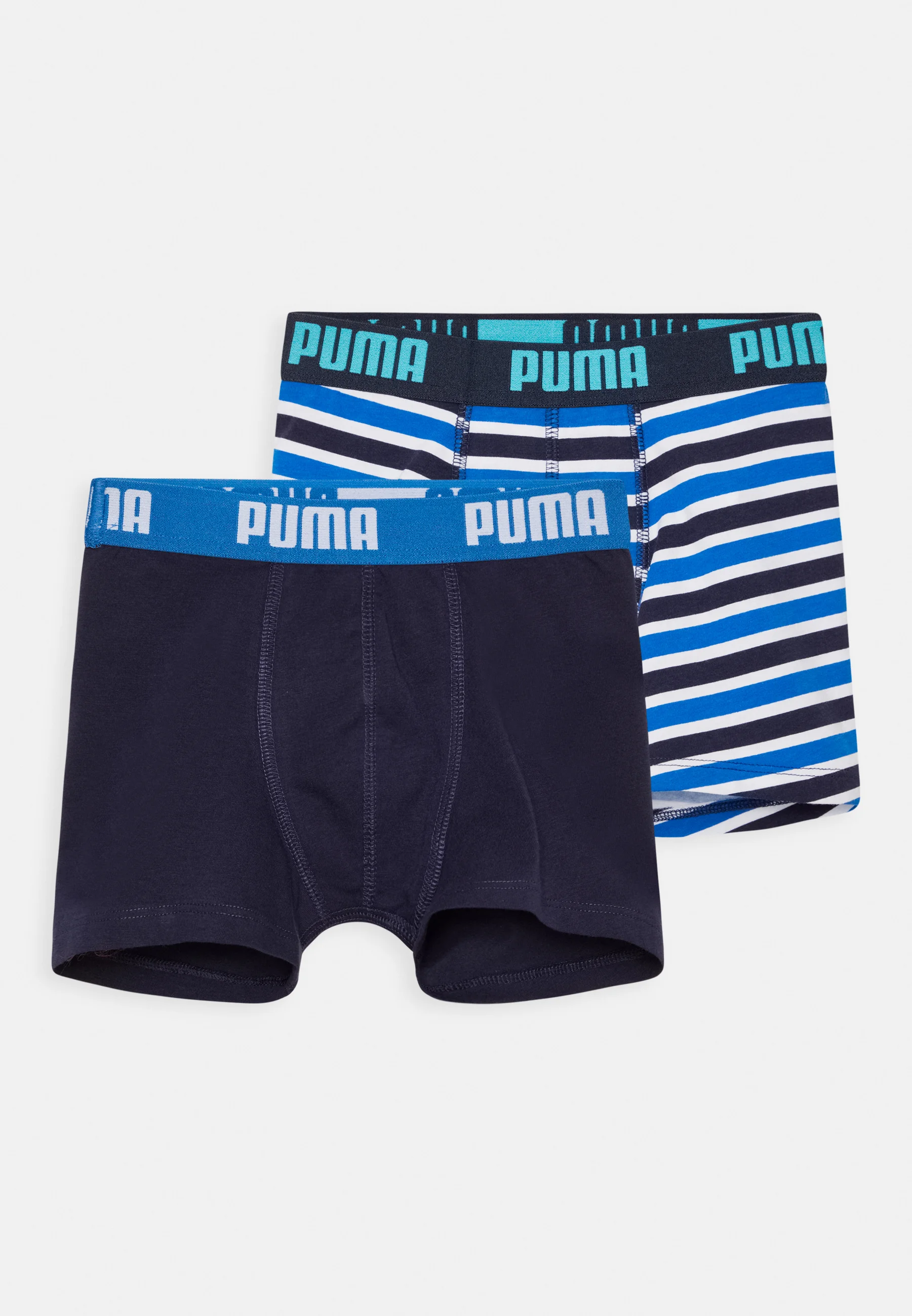 Puma BÓXER BÁSICO PARA NIÑO CON RAYAS ESTAMPADAS (PACK DE 2) - Culottes