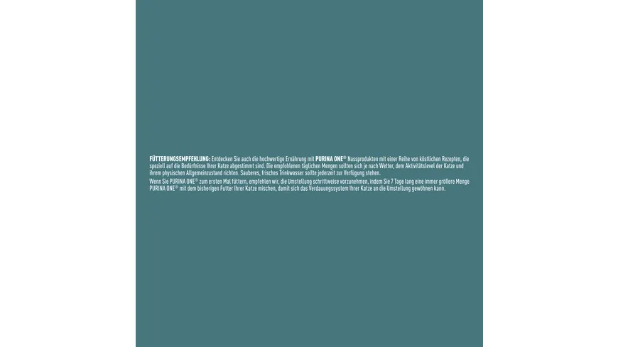 PURINA ONE ADULT reich an Lachs und Vollkorn-Getreide 750 g