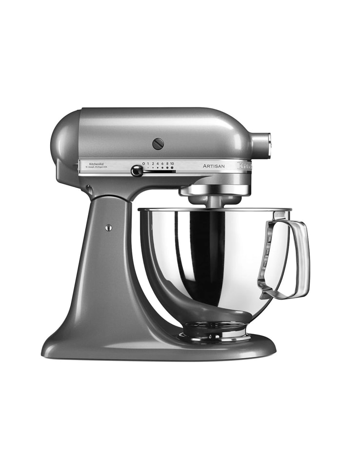 KitchenAid 5KSM125ECU Küchenmaschine 4.8 l in Grau günstig kaufen onesize