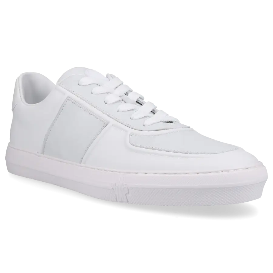 Moncler - Sneaker low NEW YORK Kalbsleder - weiß