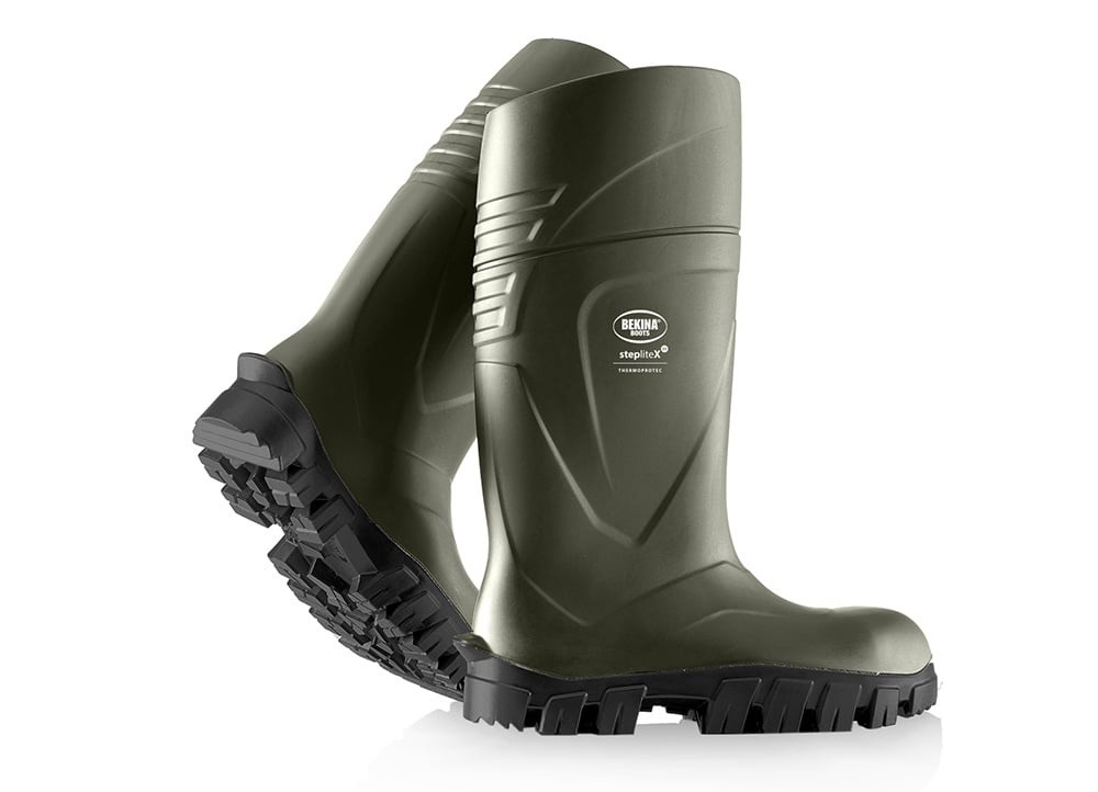 Botas de trabajo Bekina Agrilite O4 Verde/Negro P2100/9180-P