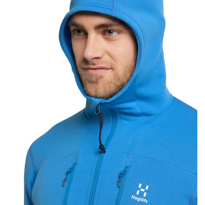 Haglfs Roc Nordic Mid Hood Fleecejacke Herren