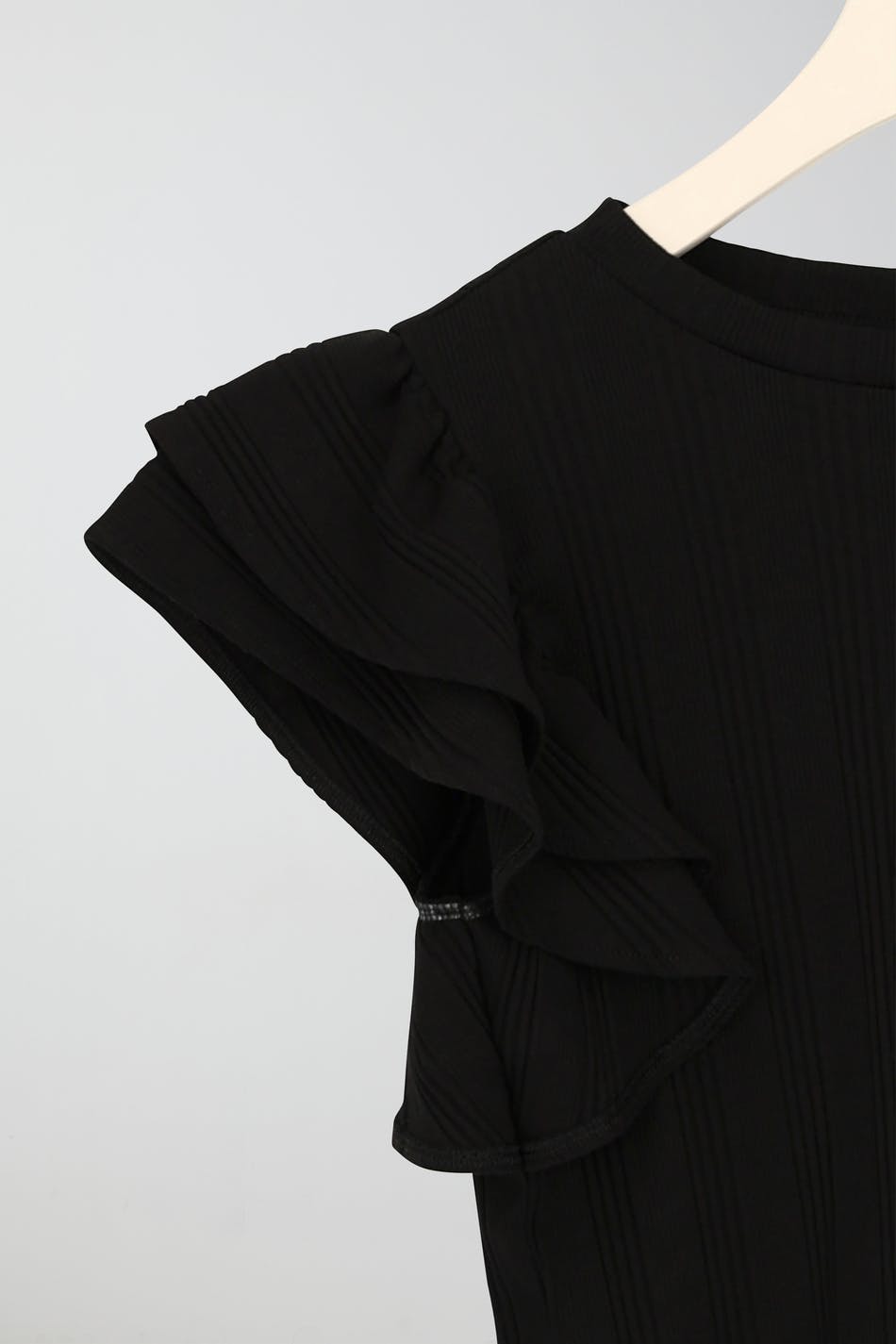Y double frill top