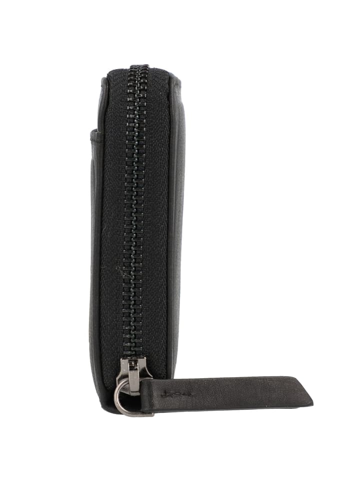 Police PT16-10369 Geldbörse Leder 20 cm in black günstig kaufen onesize