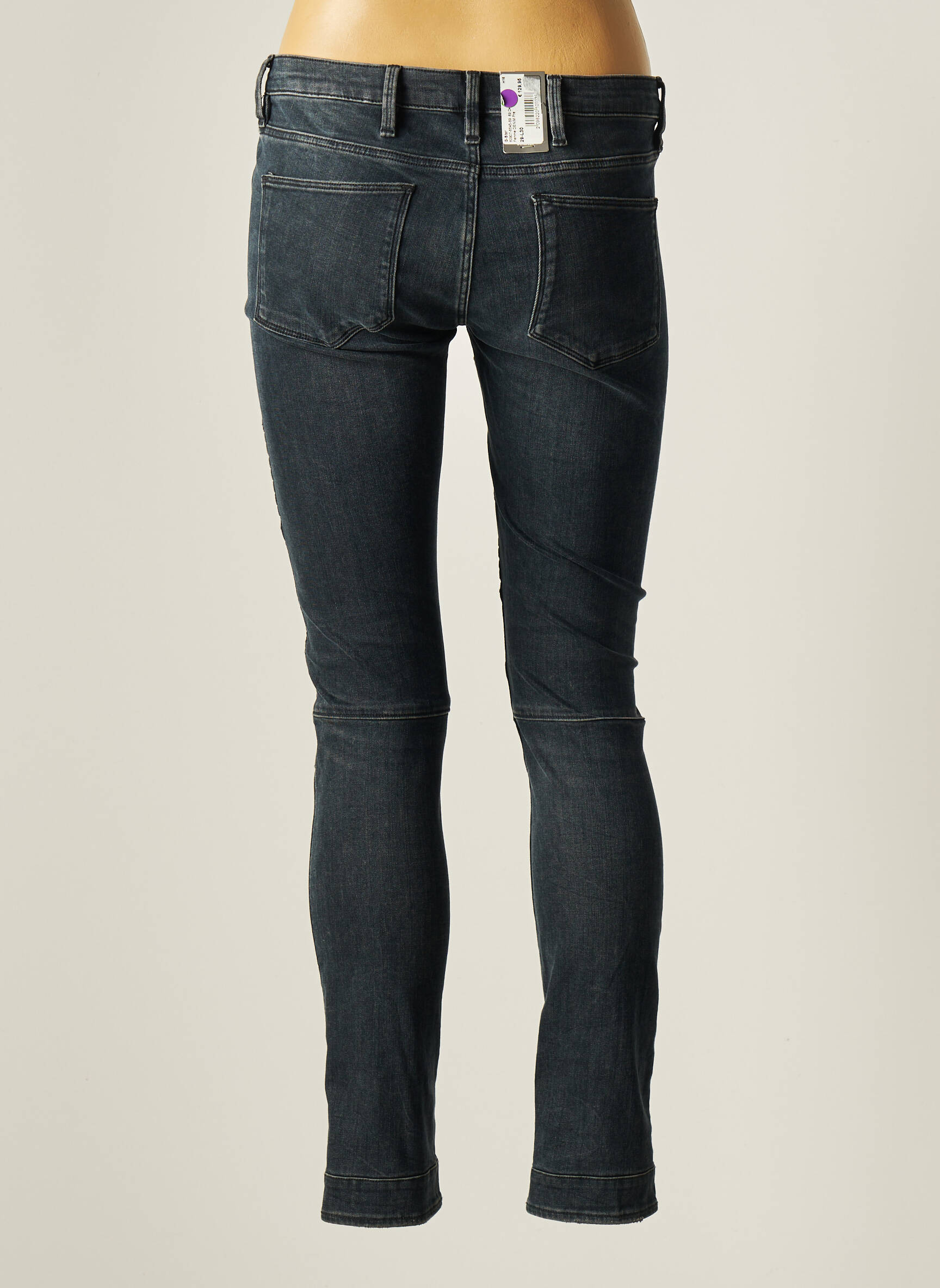 G Star Jeans Coupe Slim Femme couleur bleu