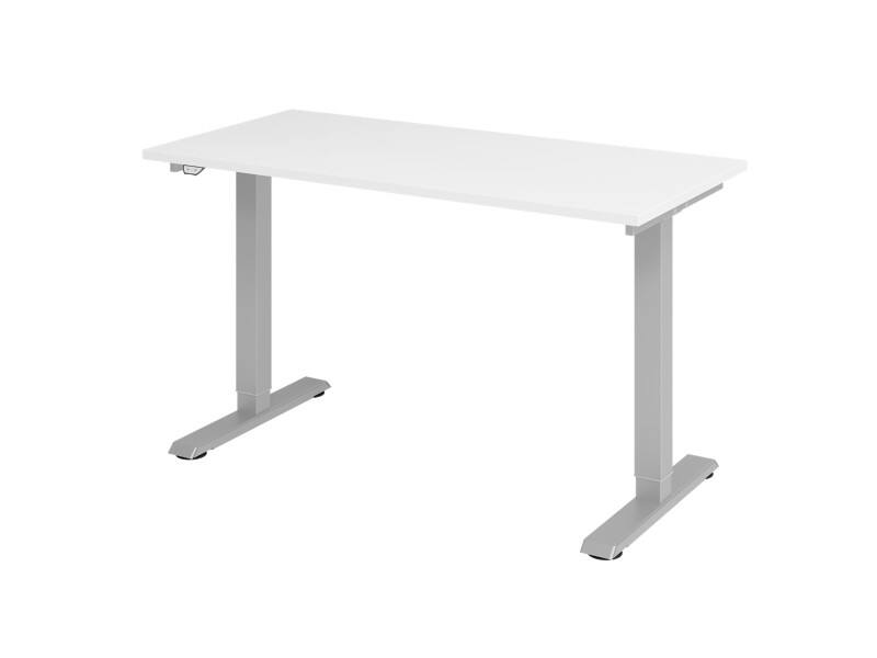 Hammerbacher Sitz-Steh-Arbeitsplatz XMST614 Weiß