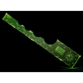 Gaming-Messwerkzeug - Fluor Lime Green 12 Zoll