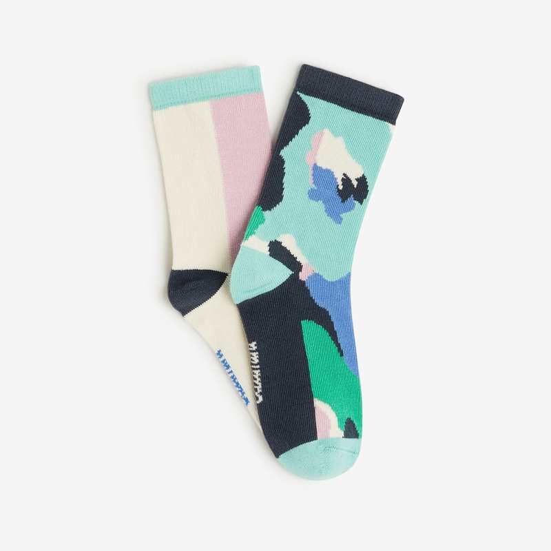 Lot de chaussettes filles imprimé graphique blanches Catimini