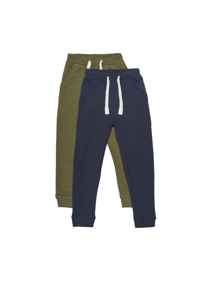 Minymo Jogginghose MIBasic 36 Sweat pant (2-pack) - 3936  Klassische Sweatpant mit Schnüre in Grün günstig kaufen
